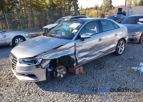 2015 Audi A3 1.8T Premium from USA, damaged, VIN WAUACGFFXF1127760